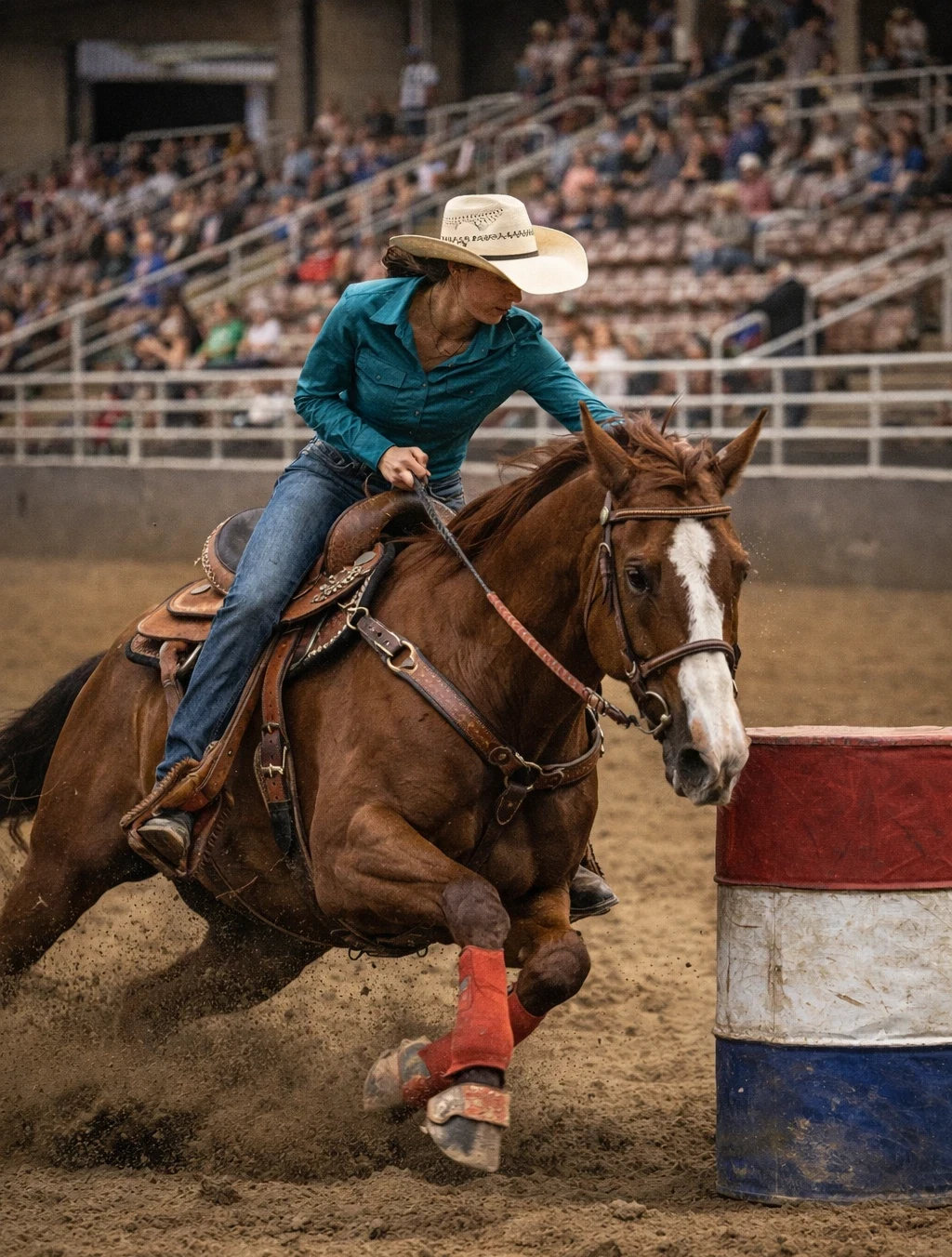 barrel saddle weight