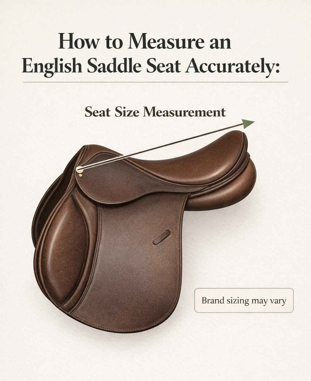 english saddle seat measurement