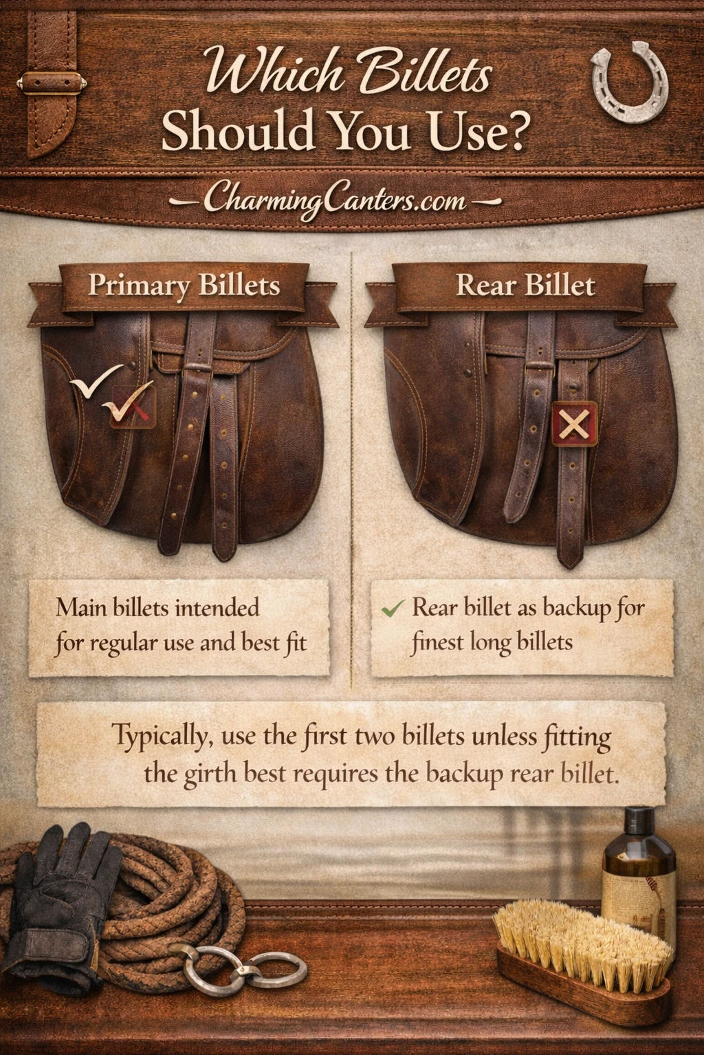 adjusting saddle girths