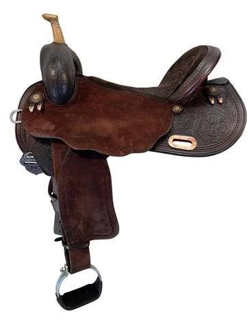 circle y barrel saddle for wide horses
