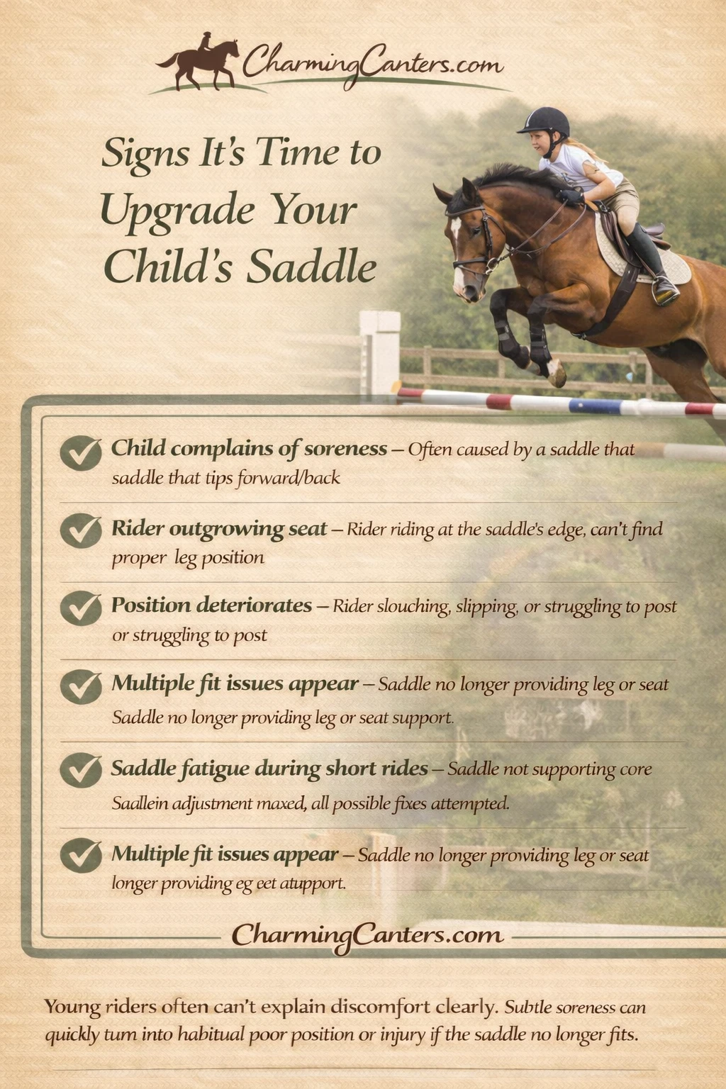 preventing saddle injuries in children