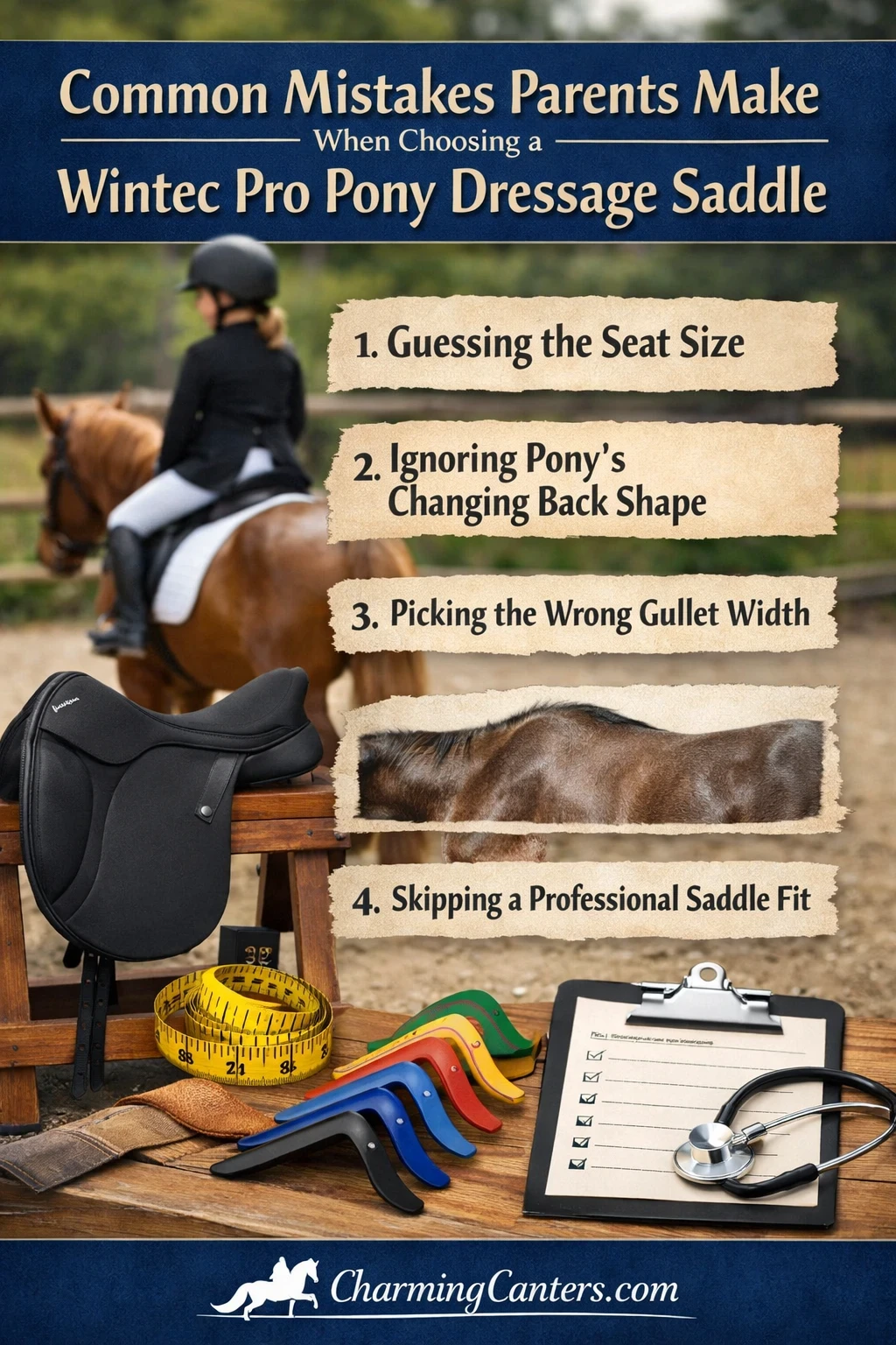 how to choose the right wintec pro pony dressage saddle