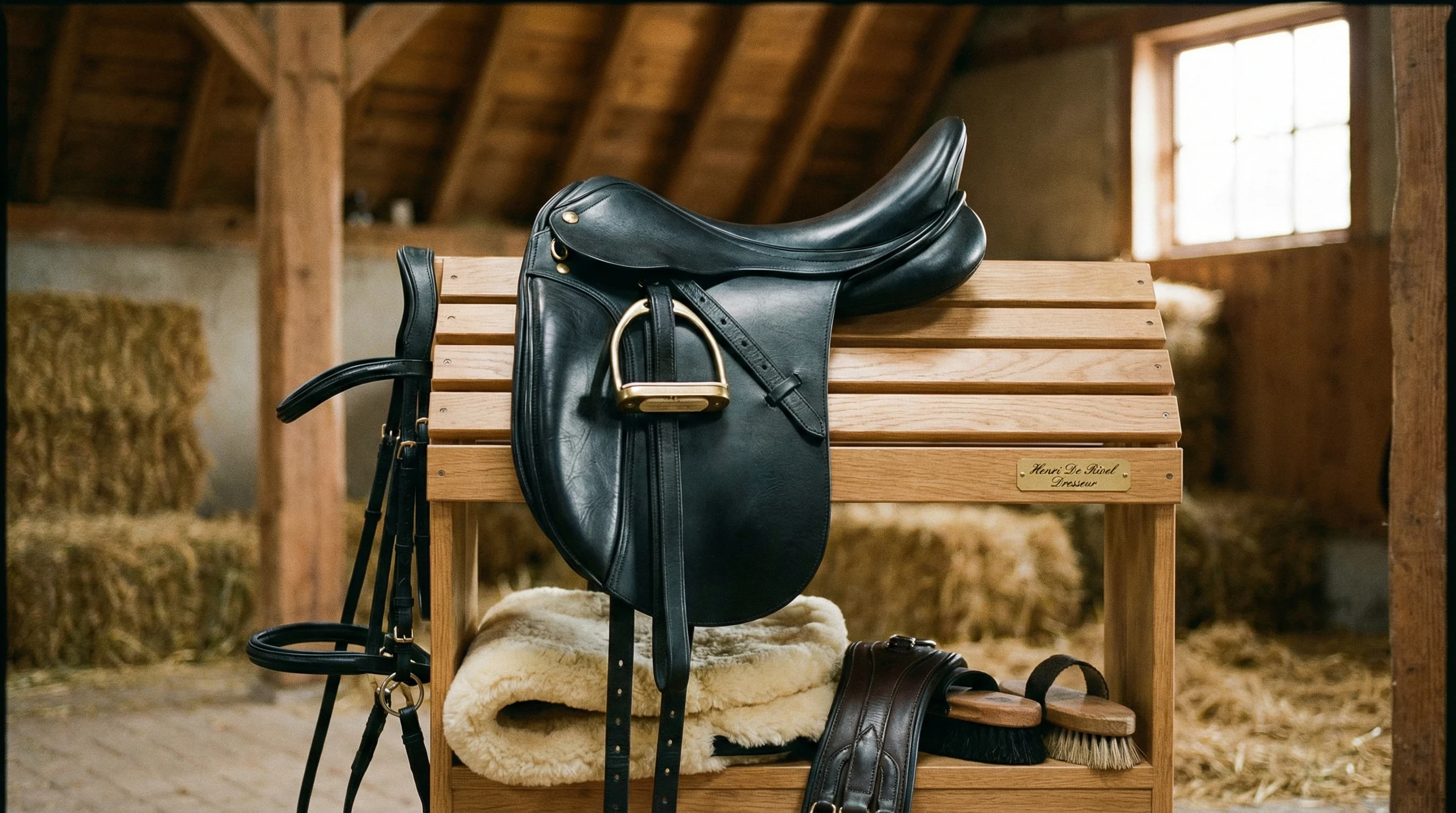 henri de rivel dresseur dressage saddle