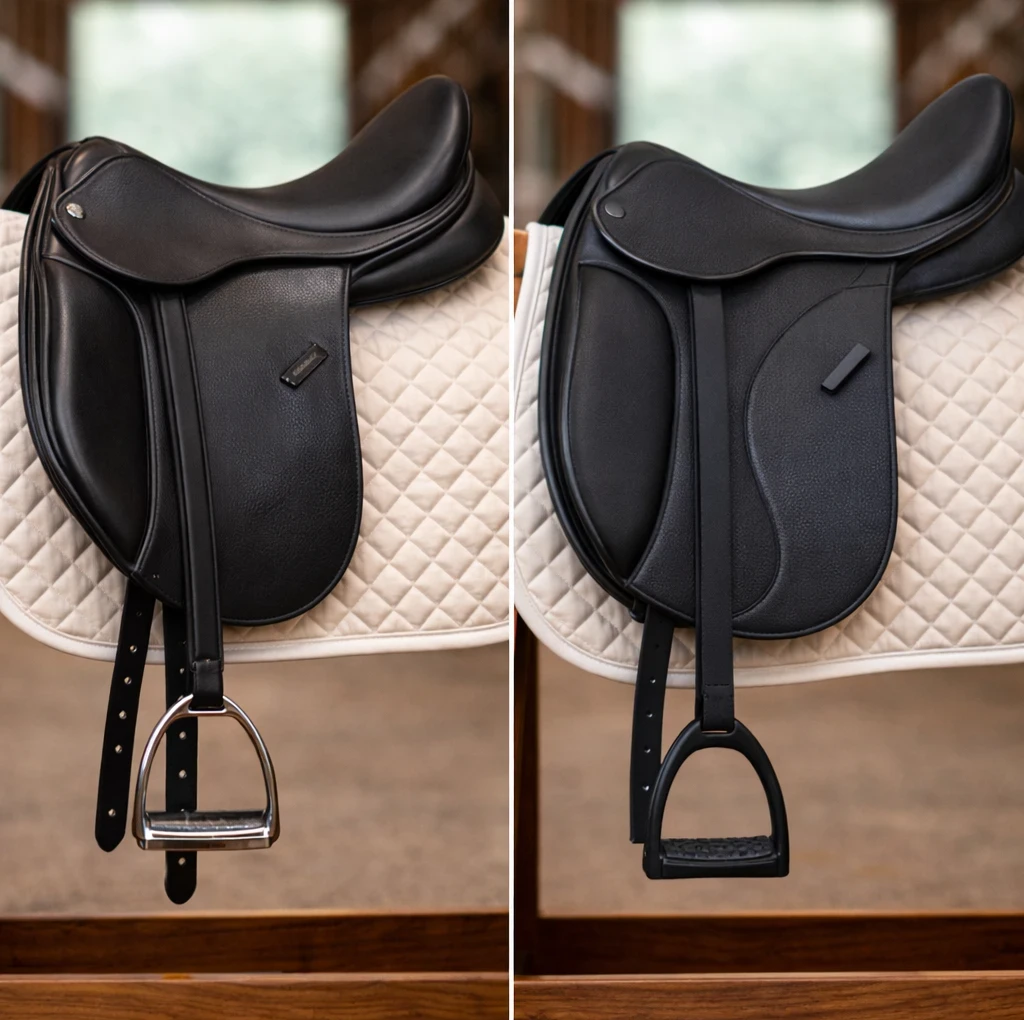 collegiate dressage vs synthetic