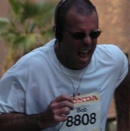 Me at about mile 25 of the marathon
