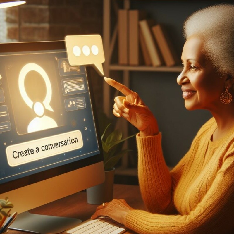 create a conversation