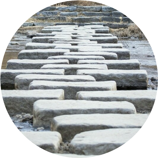 stepping stones