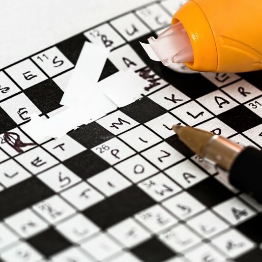 crossword puzzle