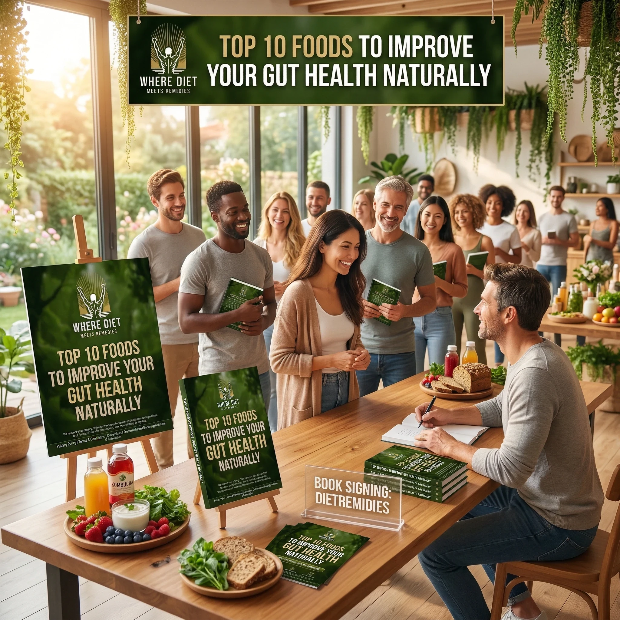 Top 10 Foods To Improve Your Gut Health Naturally