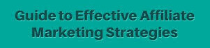 Affiliate Marketing Strategies
