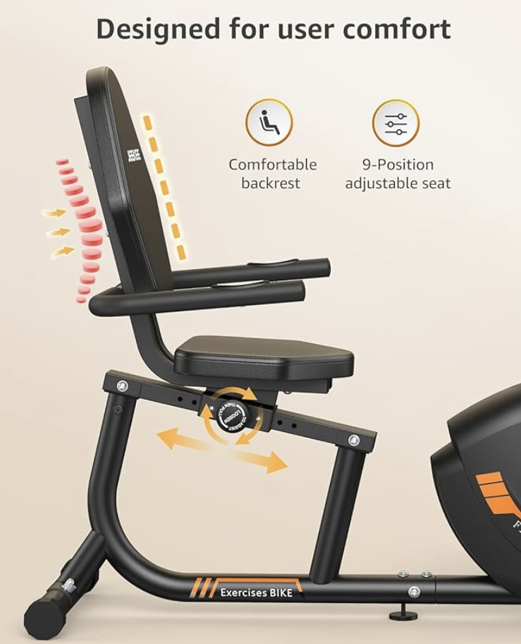 JEEKEE Recumbent Exercise Bike