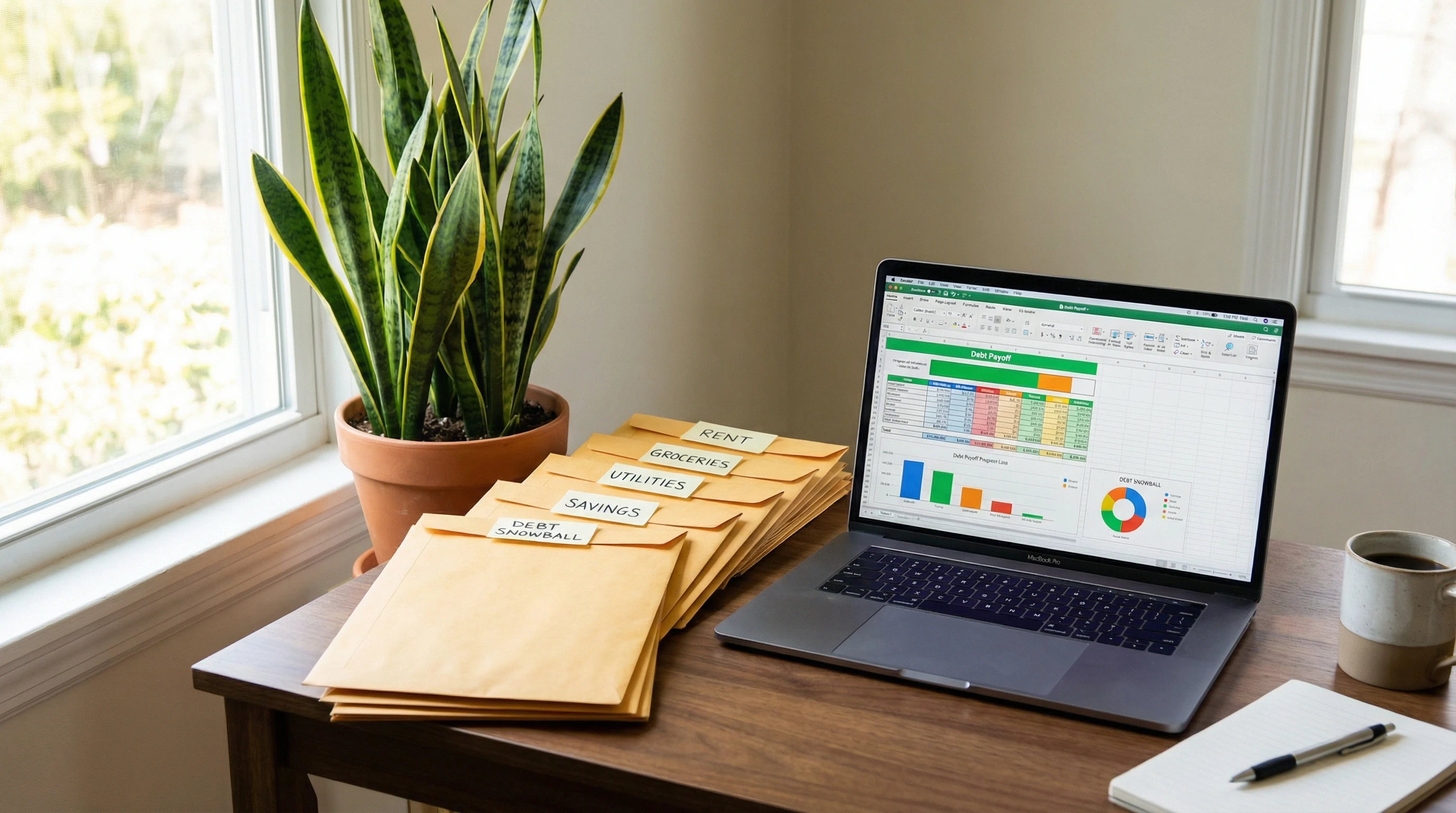 Budgeting success chart