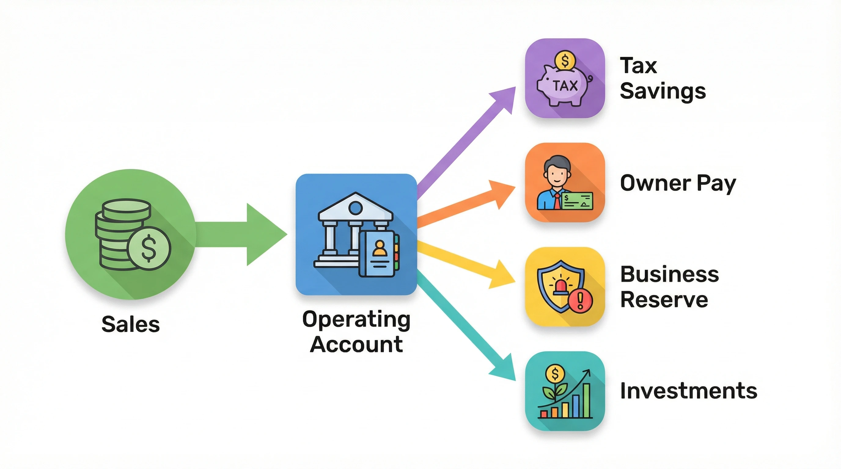 Happy small business owners reviewing their business earnings on a laptop