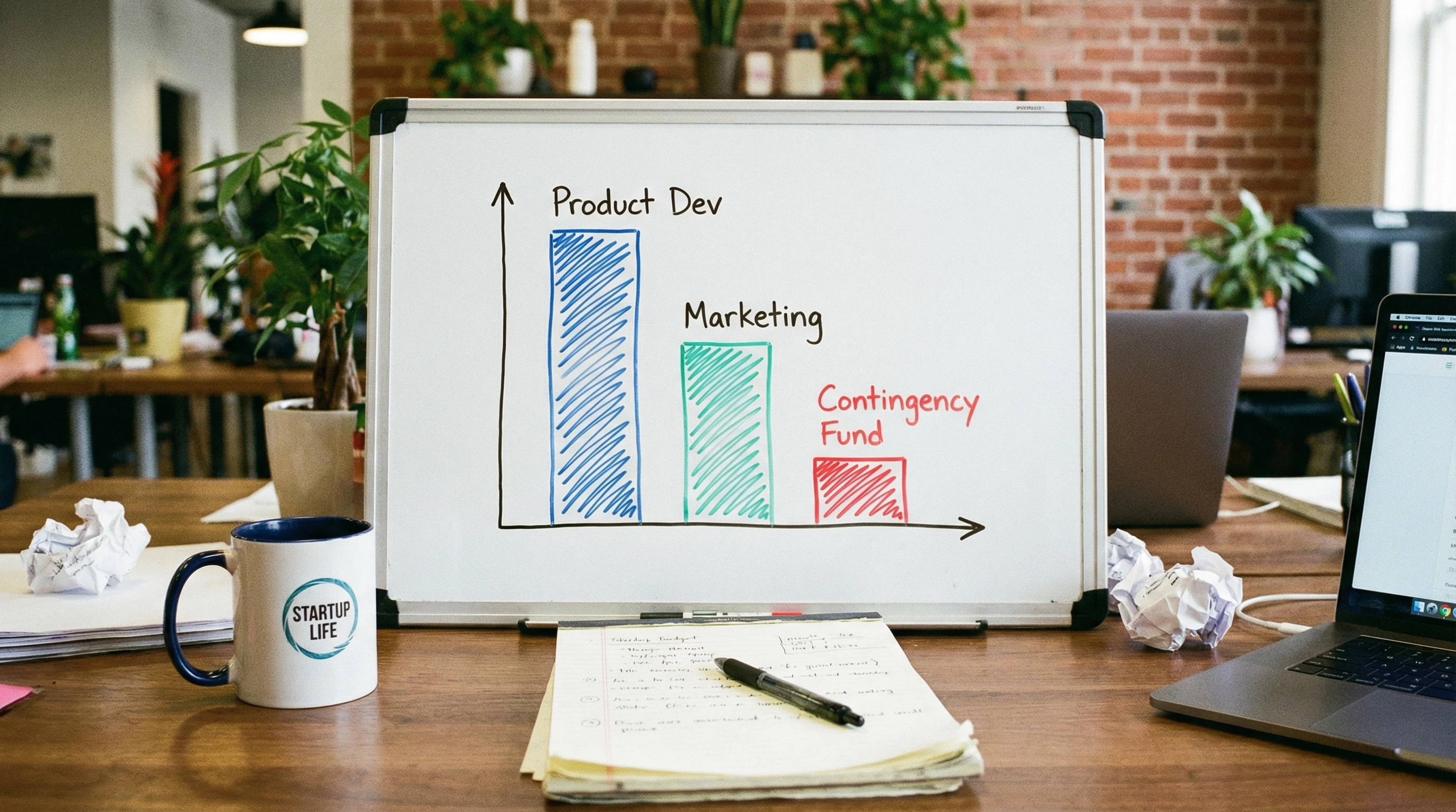 Unexpected startup expenses