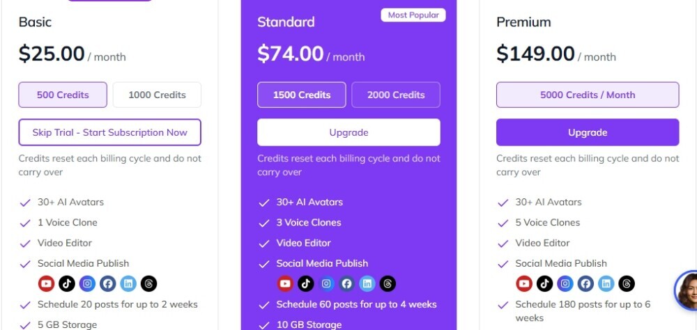 Syllaby.io review the various pricing options of Syllaby.io