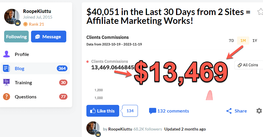 Wealthy Affiliate premium membership the benefits you can get