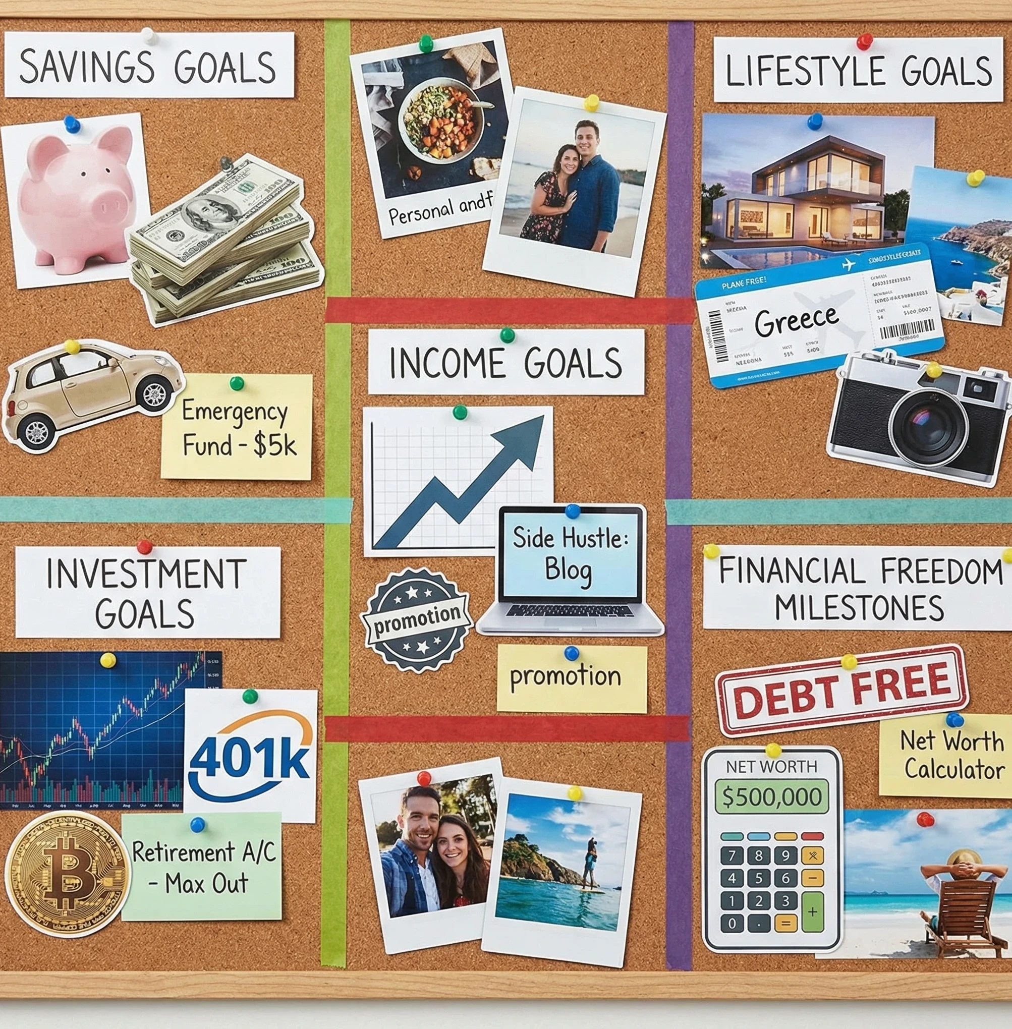 How Vision Boards can Help You To Reach Your Income Goals
