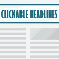 How to write clickable headlines
