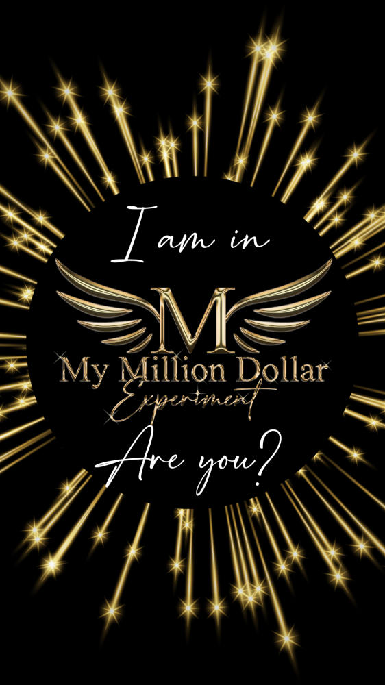 I am in My Million Dollar Experiment Are You