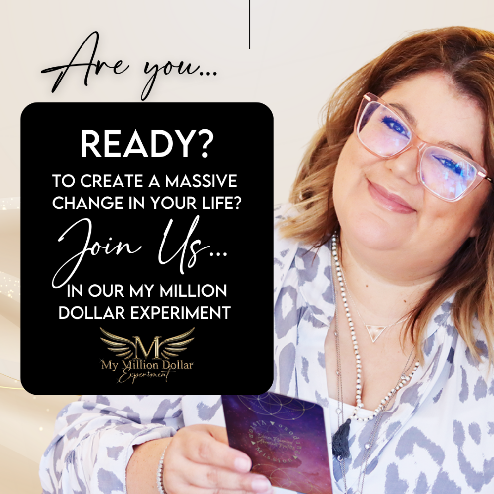 Are you ready to create a massive change in your life? Join Us in Our Million Dollar Experiment.