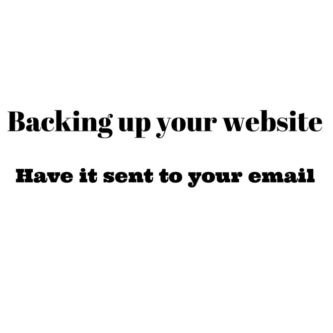 how-to-backup-your-website-to-email