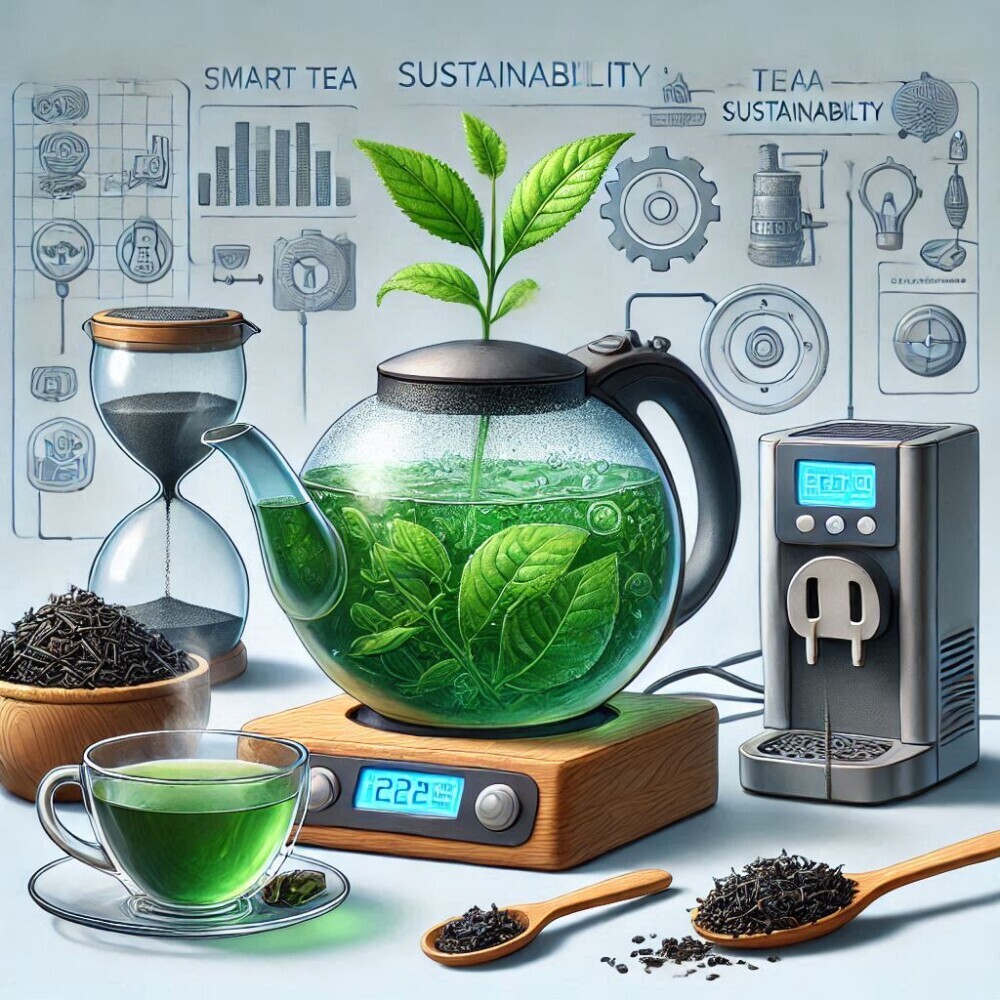 smart tea brewing and sustainability