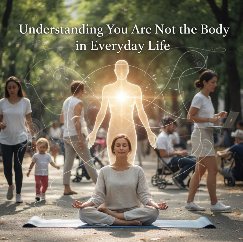 understanding you are not a body in everyday life