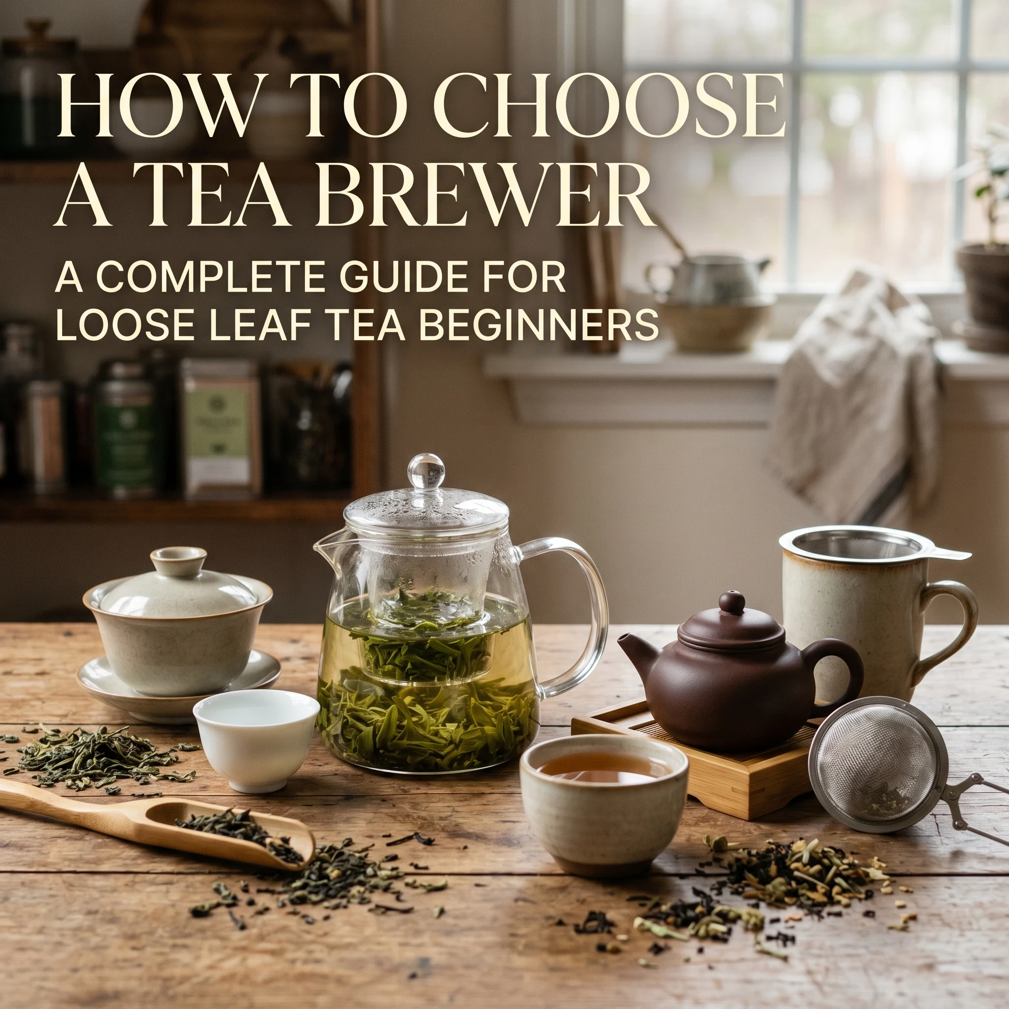 How to Choose a Tea Brewer – A Complete Guide for Loose Leaf Tea Beginners