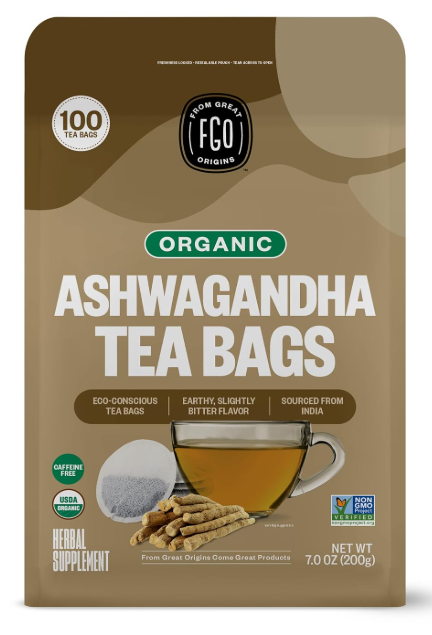  FGO Organic Ashwagandha Tea