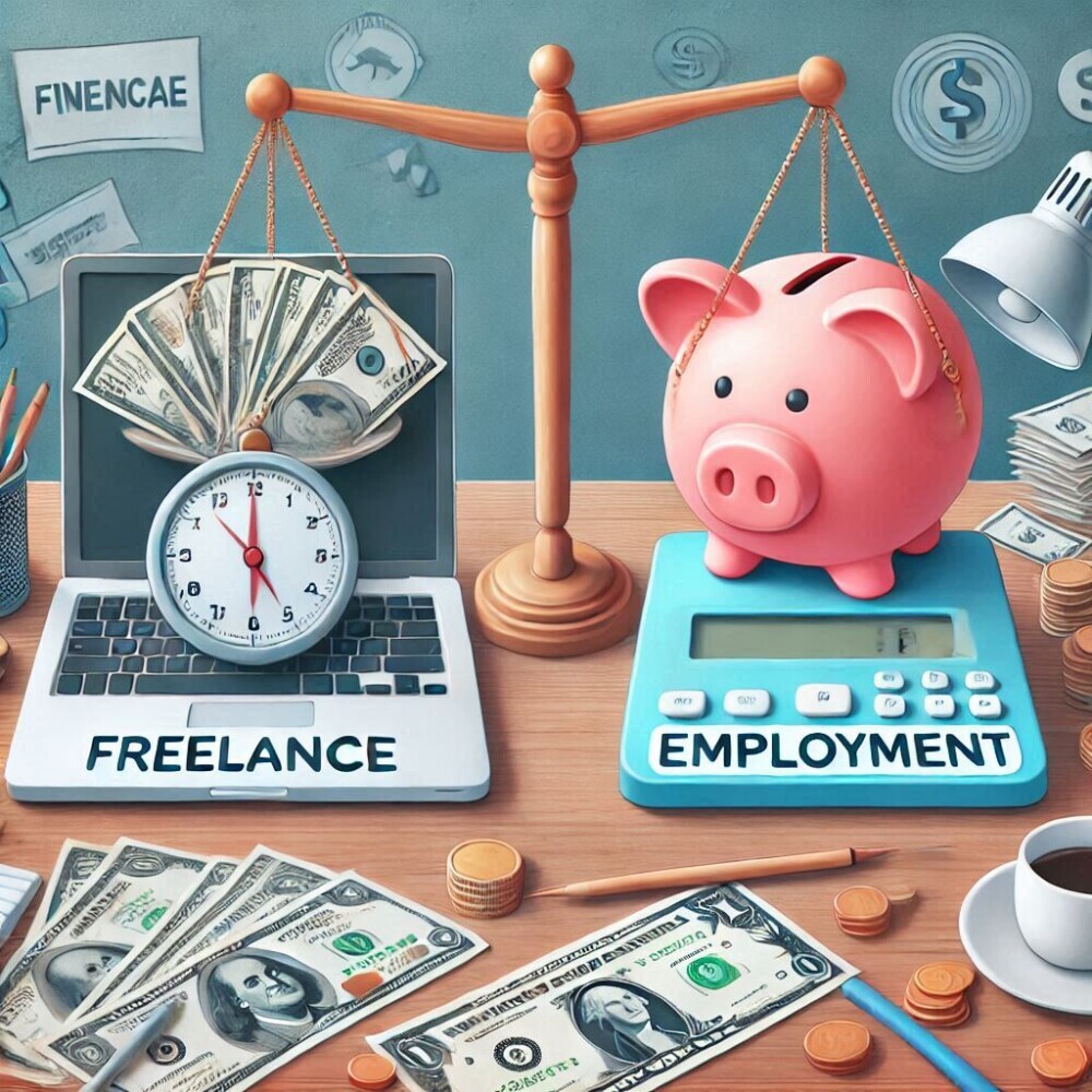 Financial Considerations: Freelancing vs. Employment
