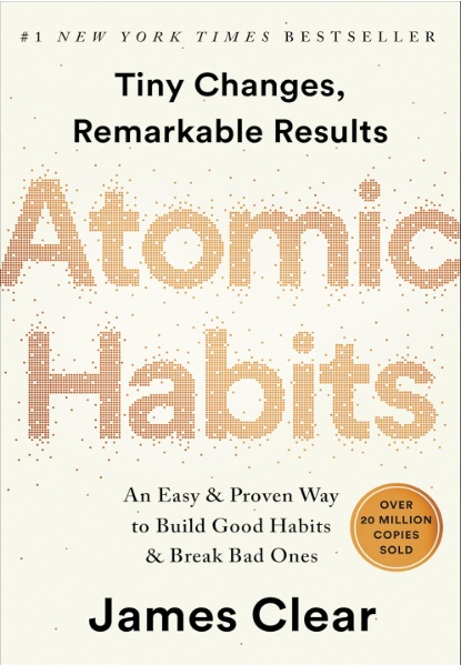 atomic habits book front cover