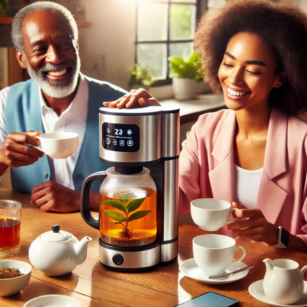 art of making tea and smart tea brewer