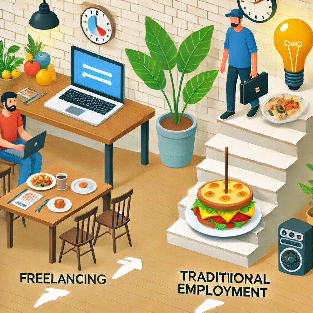 Freelancing Vs. Traditional Employment