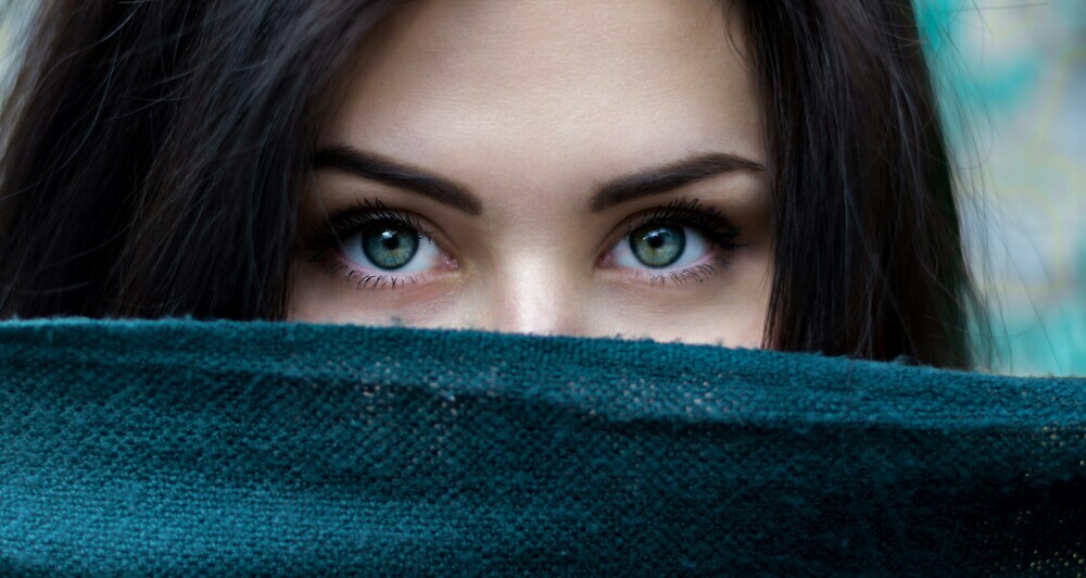 green eyes