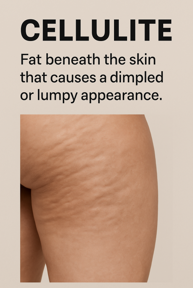 cellulite - fat beneath the skin