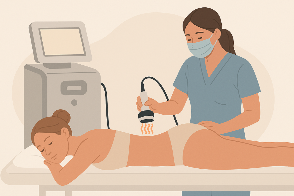 RF treatment for cellulite