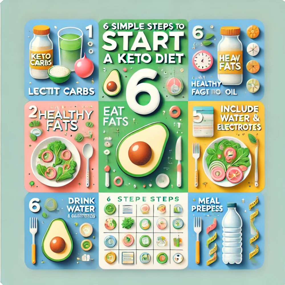 6 Simple Steps to Start a Keto Diet