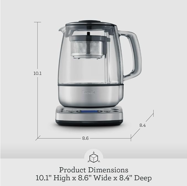 the dimensions of breville tea maker