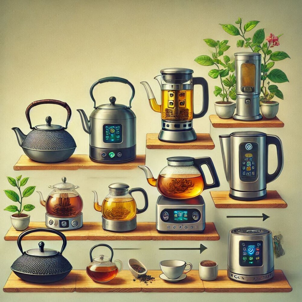 tea brewing evolution