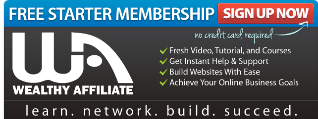 wealthy affiliate starter membership