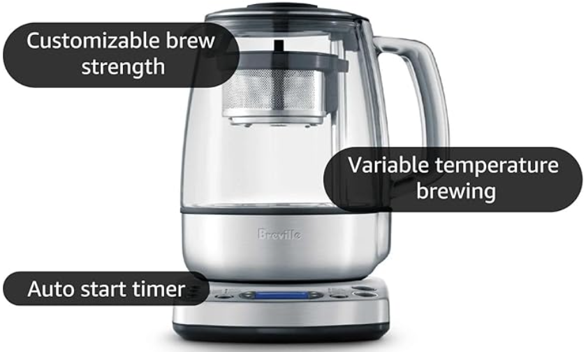the features of breville tea maker