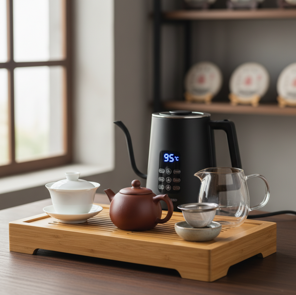 Teapots and Kettles for Sheng Pu’er