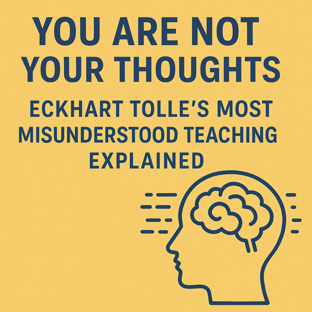 you are not your thoughts explained