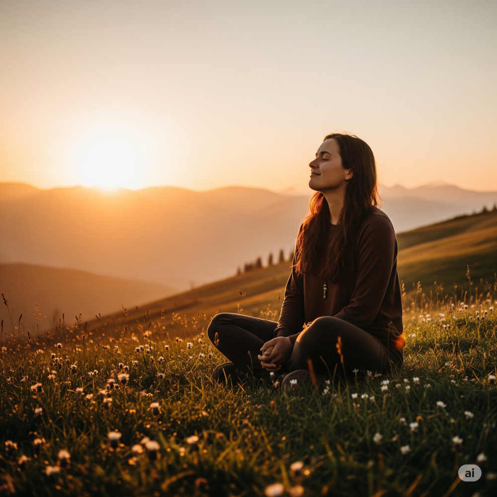 Emotional acceptance and finding calm through presence