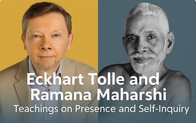 Eckhart Tolle & Ramana Maharshi
