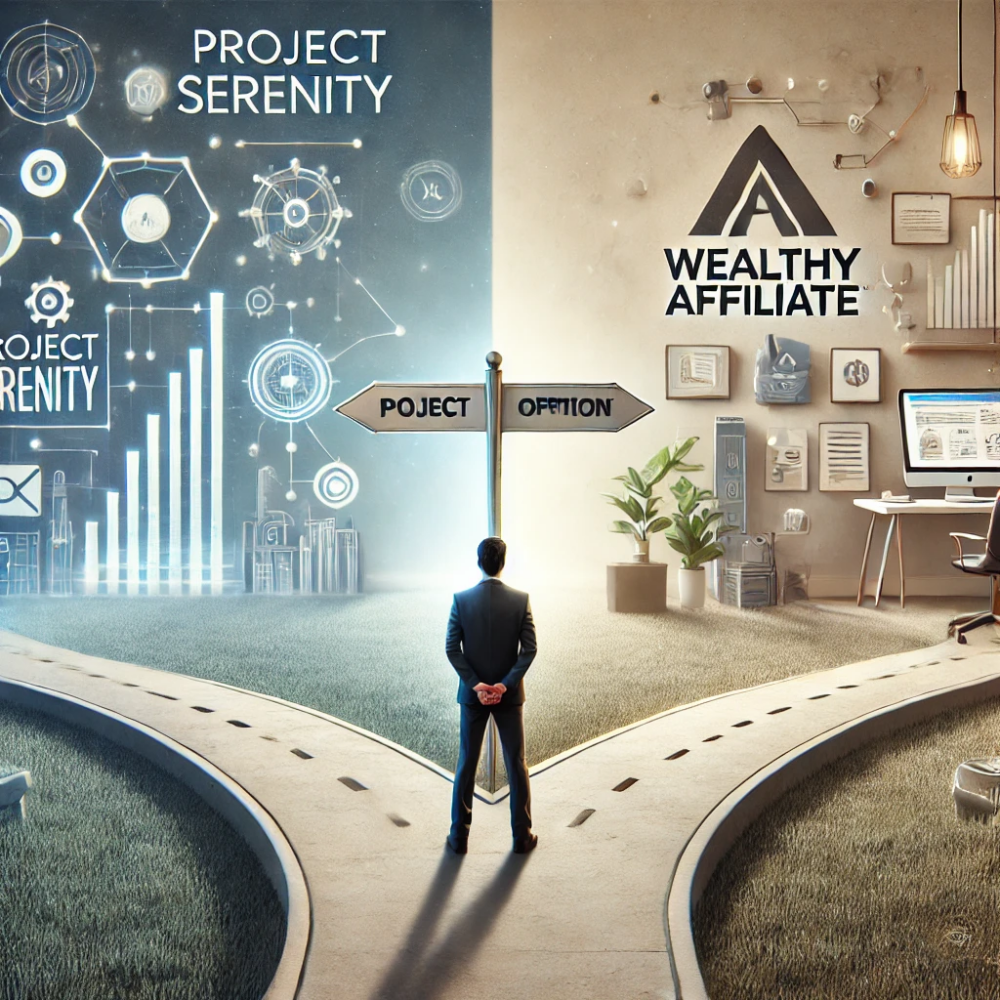 Choosing Between Project Serenity and Wealthy Affiliate