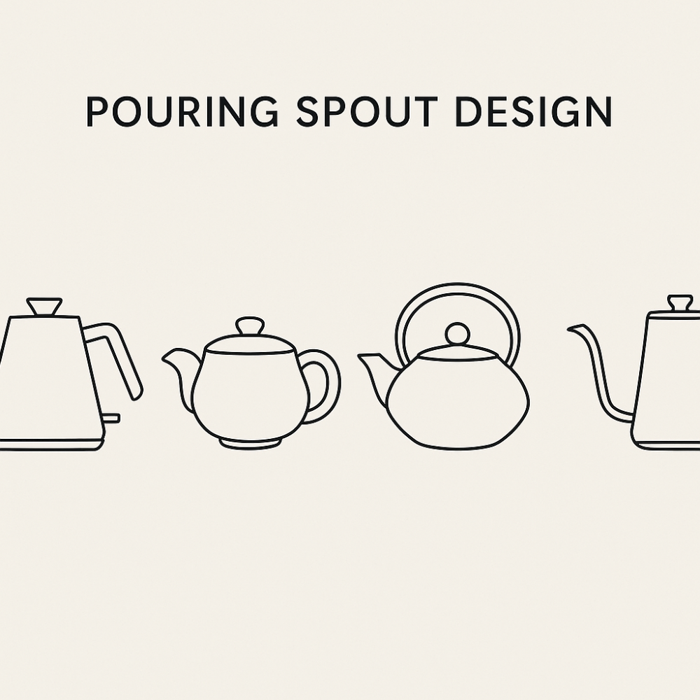 different pouring spout designs