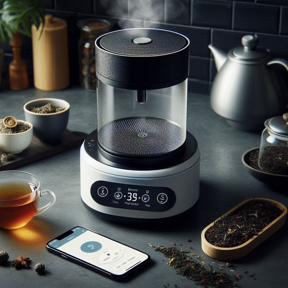 a mart tea brewer and a mobile