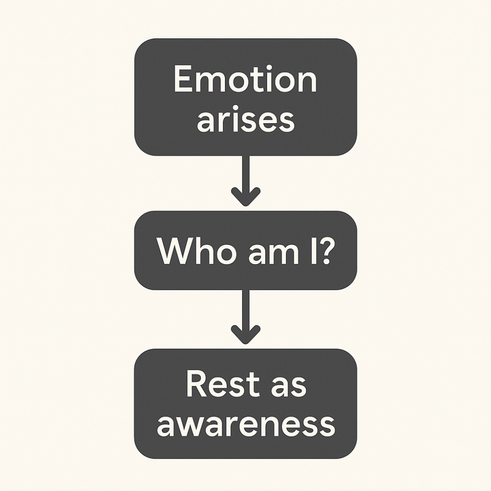 self-inquiry flowchart