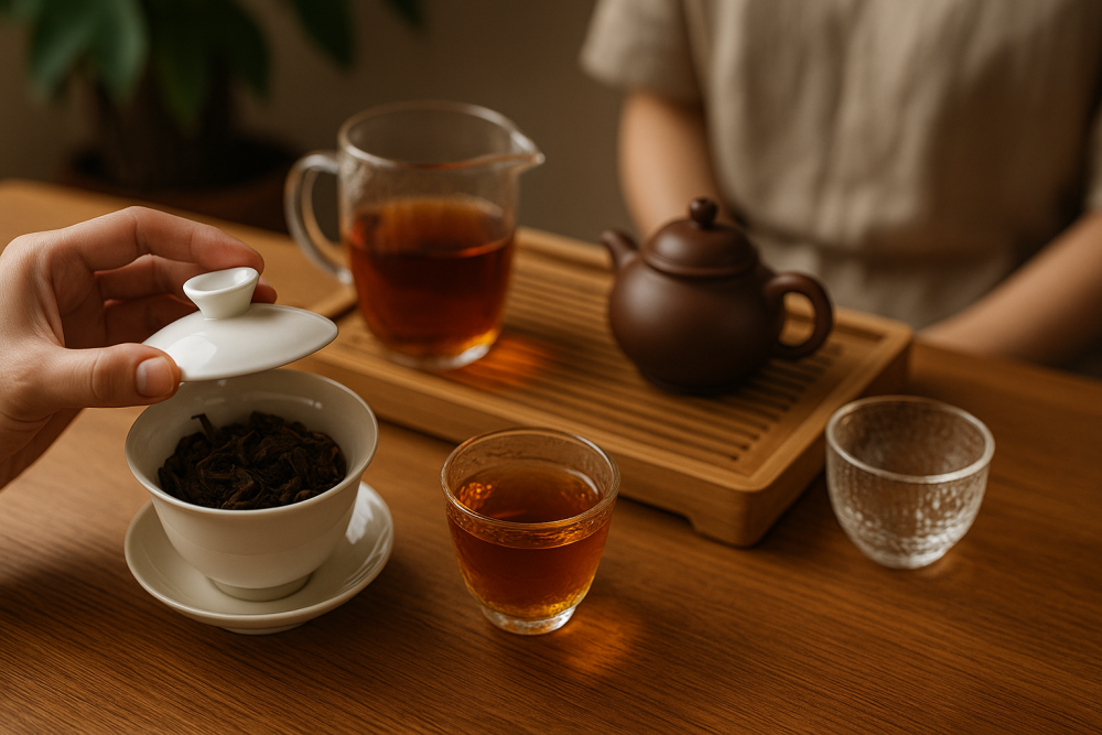 Enjoying Gongfu Tea